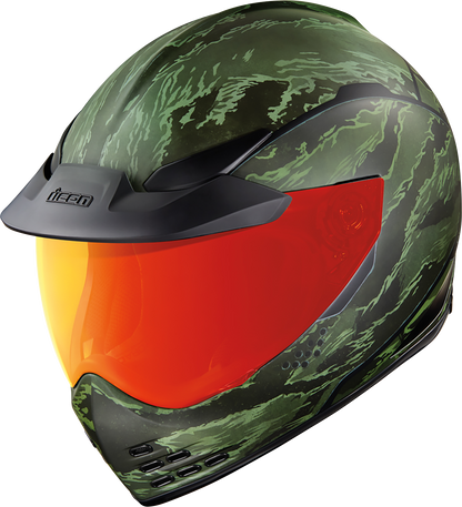 ICON Domain™ Helmet Tiger's Blood Green Large 0101-14926
