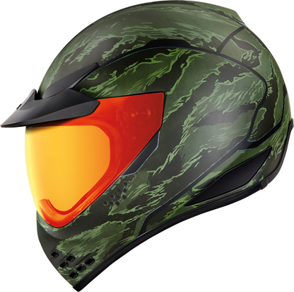 ICON Domain™ Helmet Tiger's Blood Green Large 0101-14926