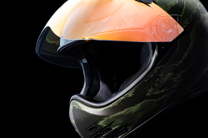 ICON Domain™ Helmet Tiger's Blood Green Large 0101-14926