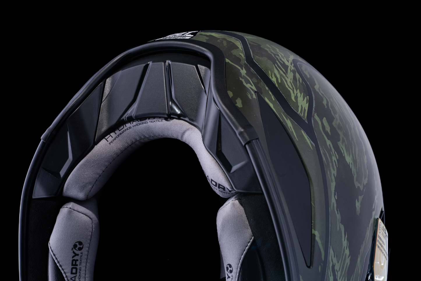 ICON Domain™ Helmet Tiger's Blood Green Large 0101-14926