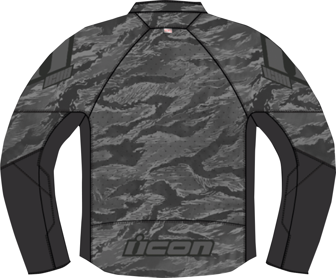 ICON Hooligan CE Tigersblood™ Jacket - Gray, Size Large - Part Number 2820-6161