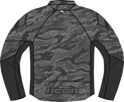 ICON Hooligan CE Tigersblood™ Jacket - Gray, Size Large - Part Number 2820-6161