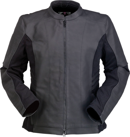 Z1R Women's Bellona Leather Jacket - Black, Size Large - Part No. 2813-1020