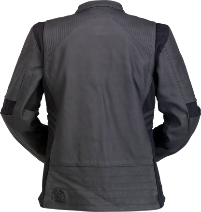 Z1R Women's Bellona Leather Jacket - Black, Size Large - Part No. 2813-1020