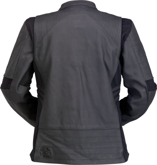Z1R Women's Bellona Leather Jacket - Black, Size Large - Part No. 2813-1020