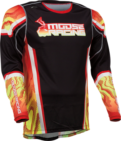 Moose Offroad Agroid Jersey 3XL - Red, Yellow & Black - Part 2910-7395