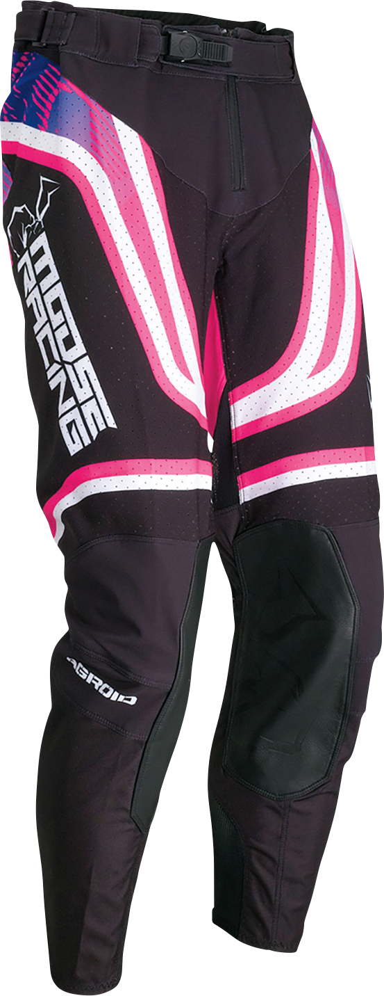 Moose Offroad Agroid Pants - Pink/Purple, US 32 | Part 2901-10677