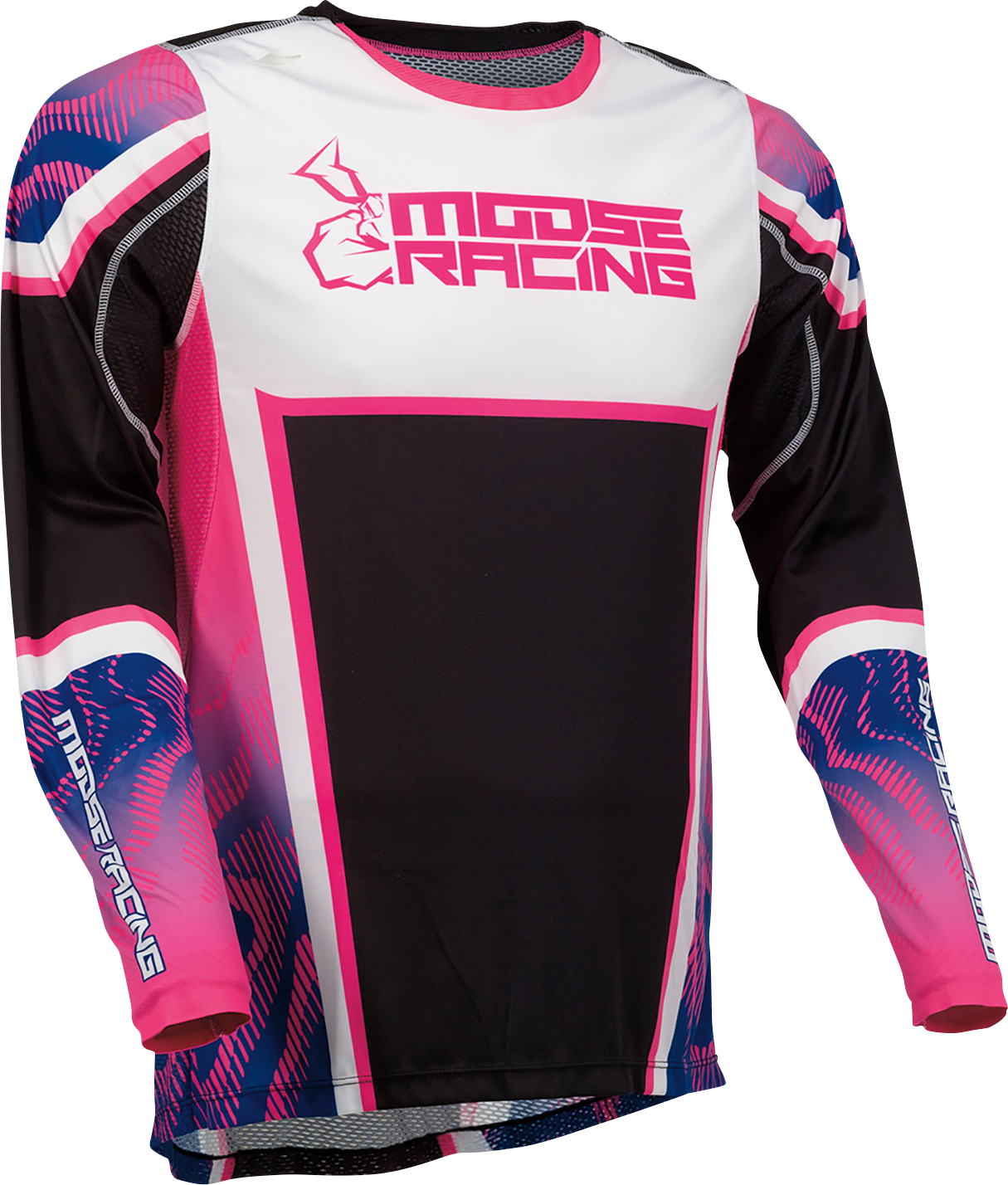 Moose Offroad Agroid Jersey 2XL - Pink, Purple & Black - Part No. 2910-7400