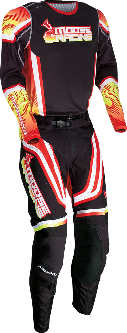 Moose Offroad Agroid Jersey 3XL - Red, Yellow & Black - Part 2910-7395