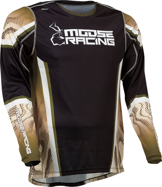 MOOSE OFFROAD Agroid Jersey - Olive/Tan/Black - 3XL (Part #2910-7413)