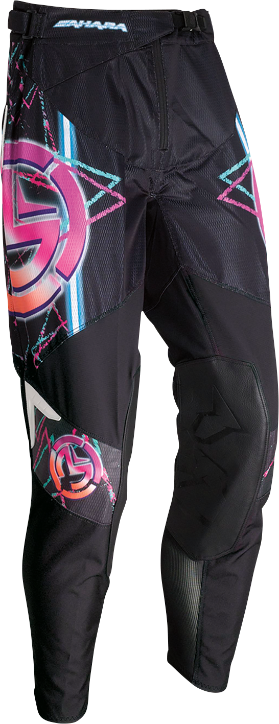 MOOSE Offroad Sahara Pants - Pink/Black US 32 with Durable Features and Comfort Fit