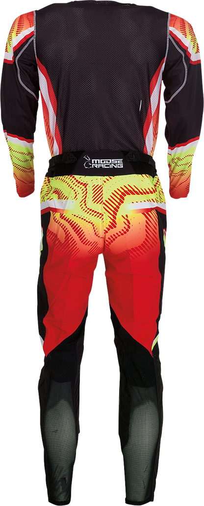 Moose Offroad Agroid Jersey 3XL - Red, Yellow & Black - Part 2910-7395