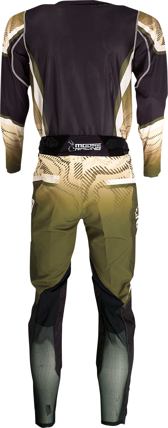 MOOSE OFFROAD Agroid Jersey - Olive/Tan/Black - 3XL (Part #2910-7413)