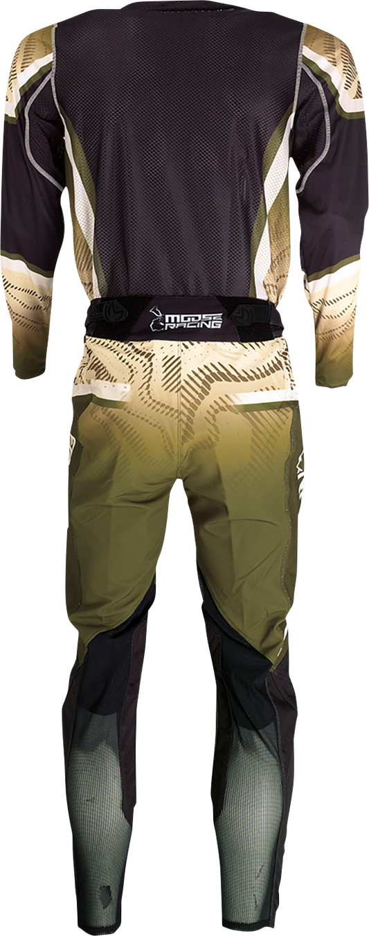 MOOSE OFFROAD Agroid Jersey - Olive/Tan/Black - 3XL (Part #2910-7413)