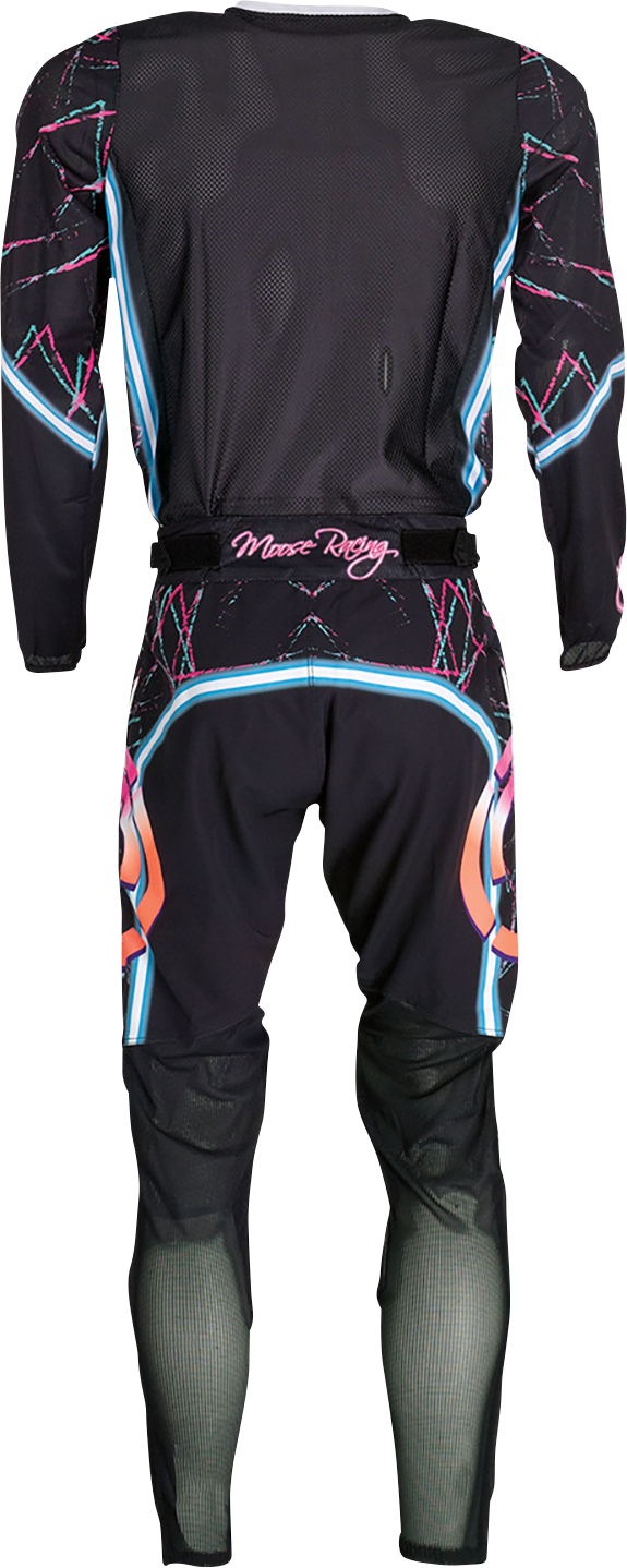 MOOSE Offroad Sahara Pants - Pink/Black US 32 with Durable Features and Comfort Fit