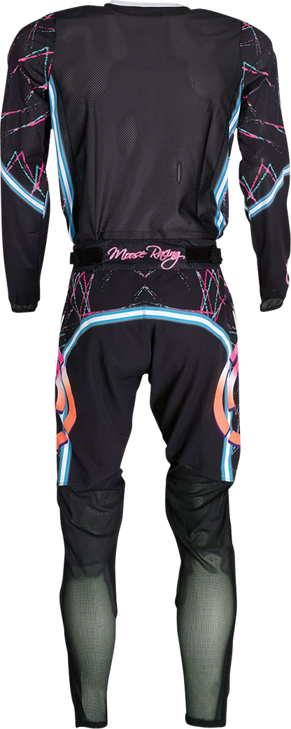 MOOSE Offroad Sahara Pants - Pink/Black US 32 with Durable Features and Comfort Fit