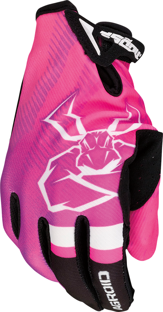 MOOSE OFFROAD Agroid™ Pro Gloves - Pink, XL - Part Number 3330-7605