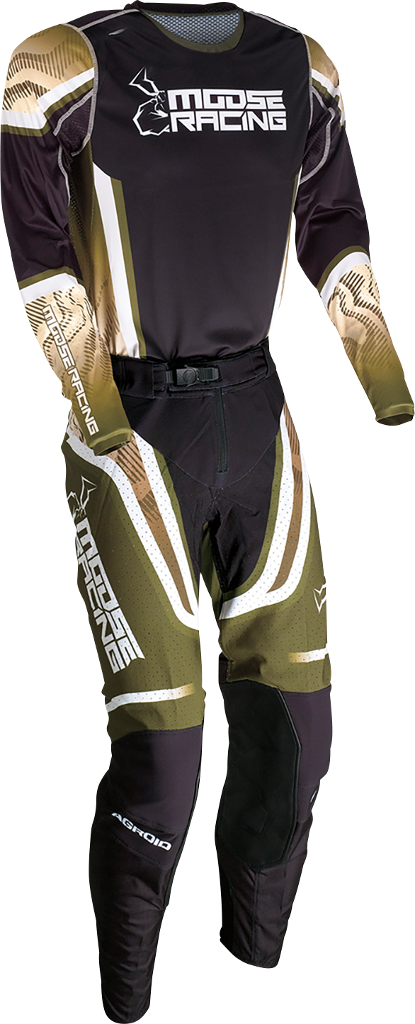 MOOSE OFFROAD Agroid Jersey - Olive/Tan/Black - 3XL (Part #2910-7413)