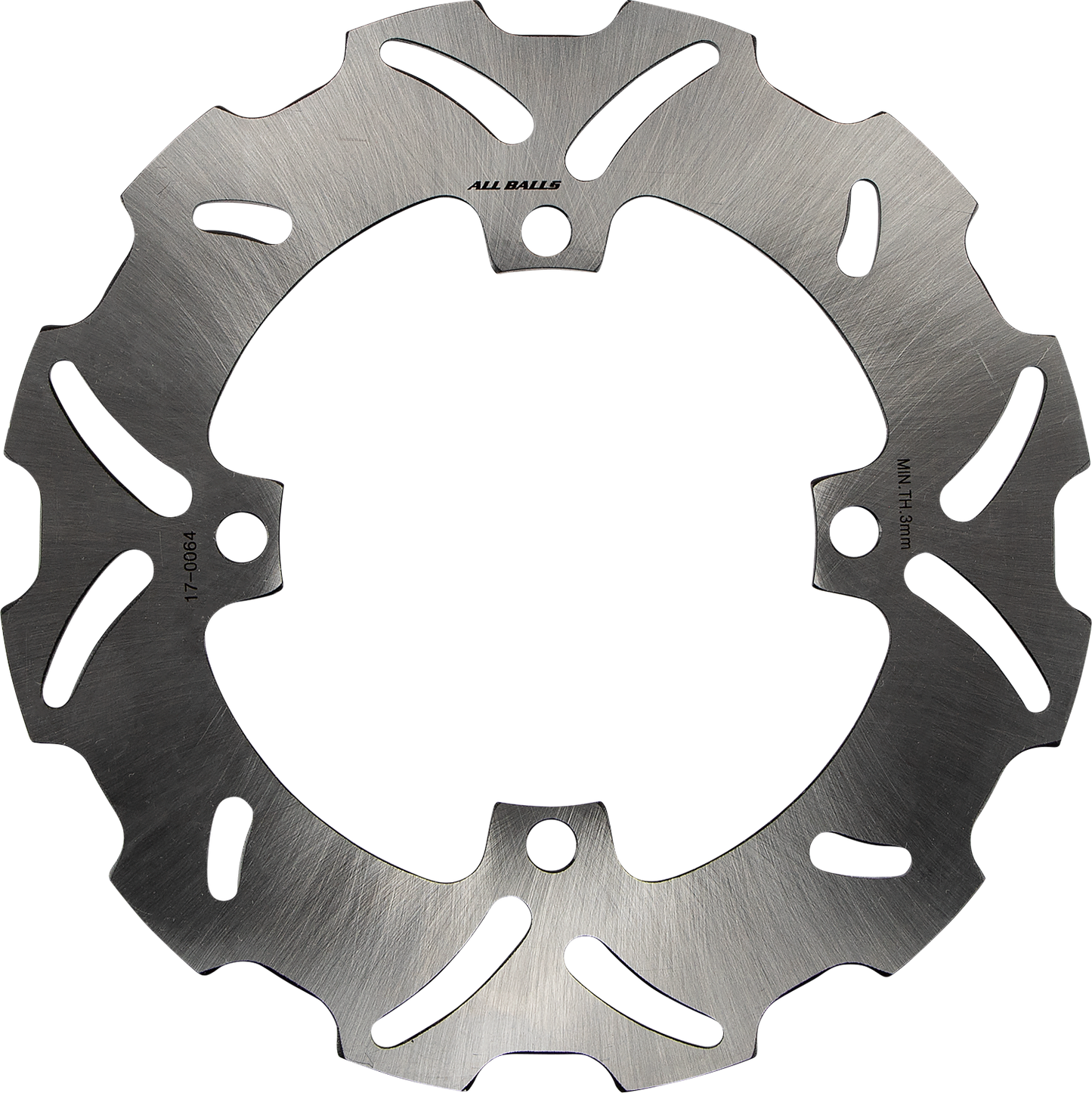 ALL BALLS Kawasaki/Suzuki Brake Rotor 18-0064 - High-Performance Stainless Steel Design