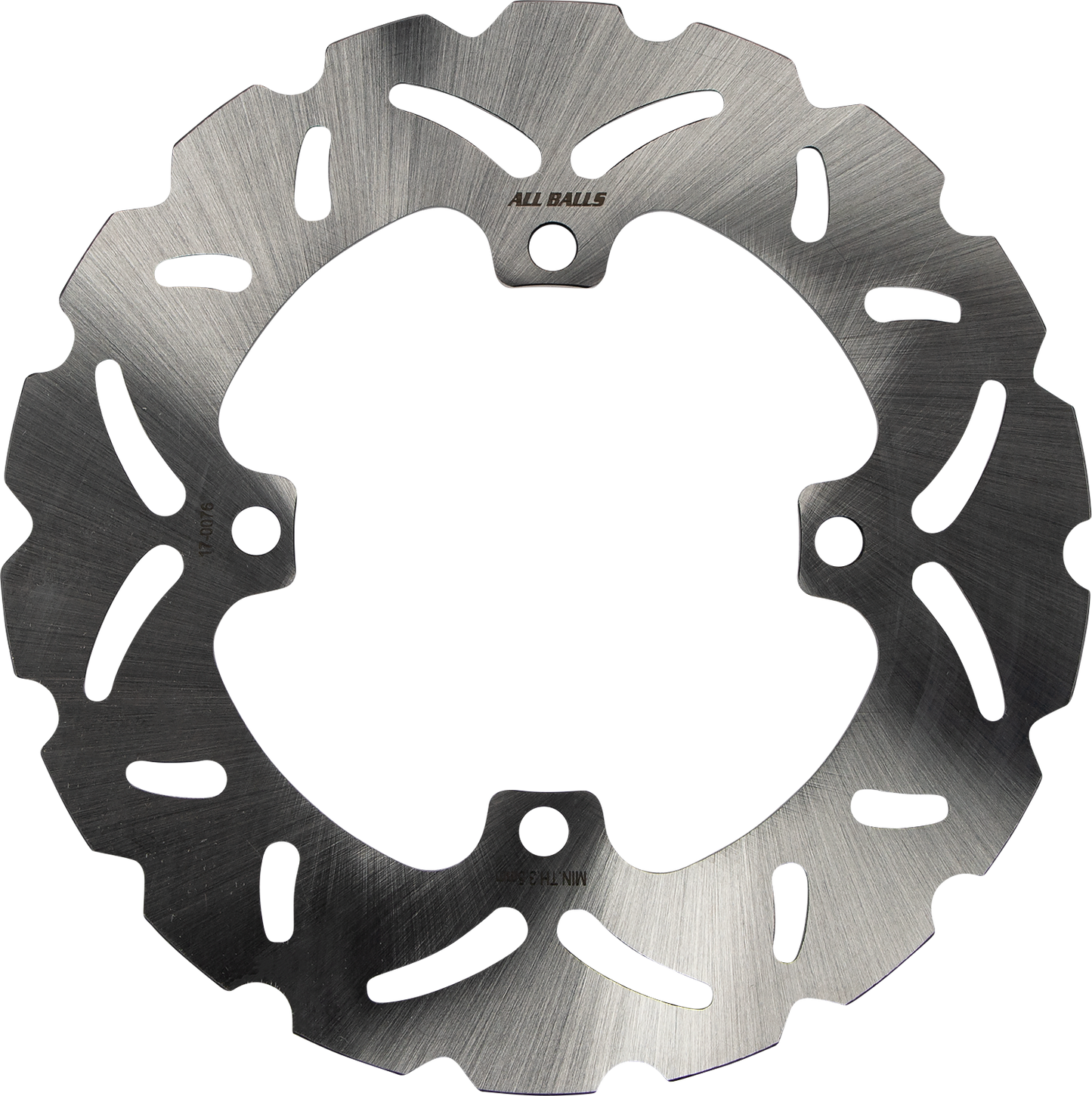 ALL BALLS Kawasaki 18-0076 Brake Rotor with Slotted Wave Design