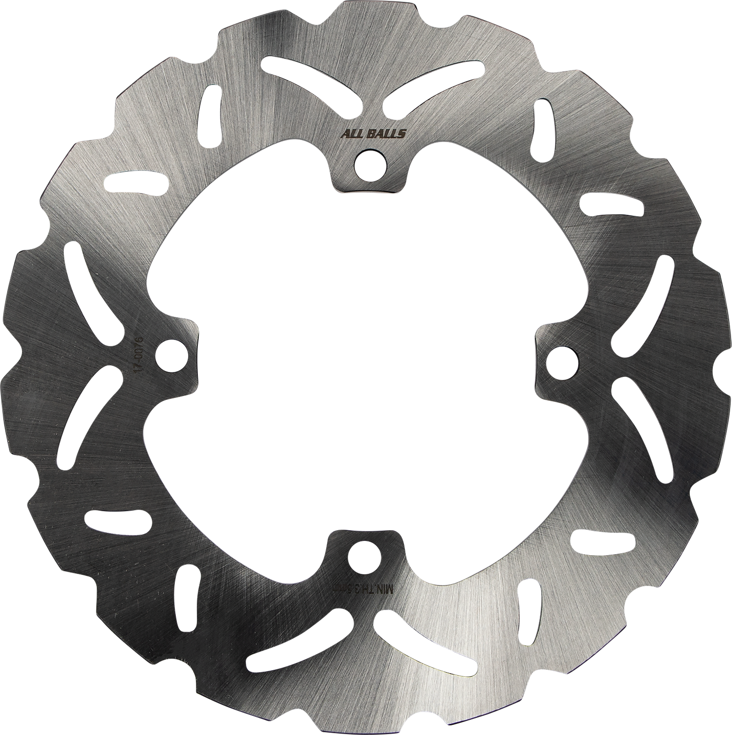 ALL BALLS Kawasaki 18-0076 Brake Rotor with Slotted Wave Design