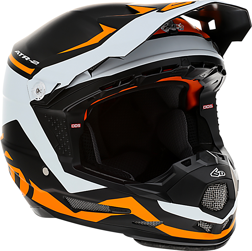 6D HELMETS | ATR-2Y Drive | Neon Orange | Small