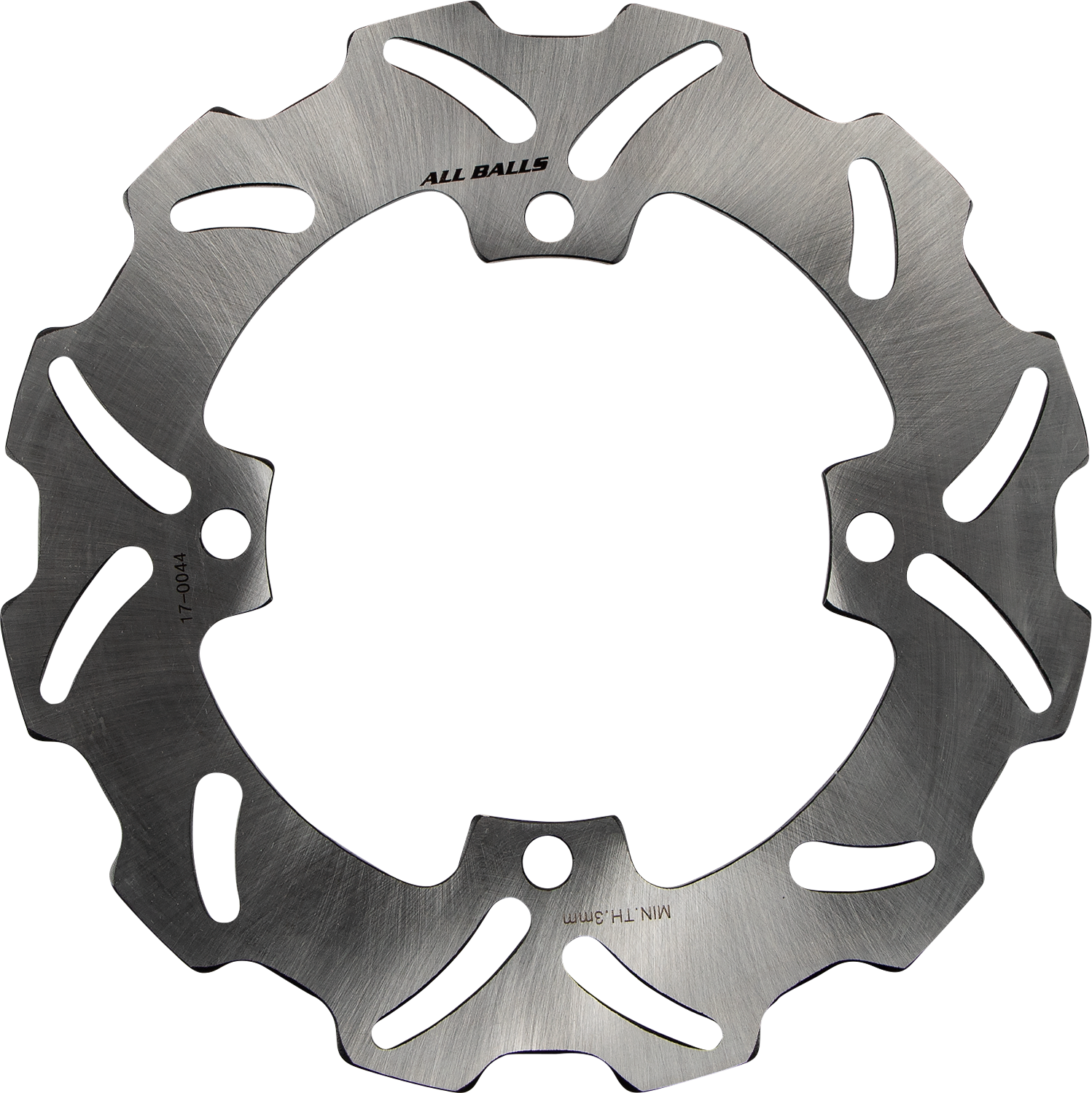 ALL BALLS Suzuki Brake Rotor 18-0044 – Durable Stainless Steel with Slotted Wave Design