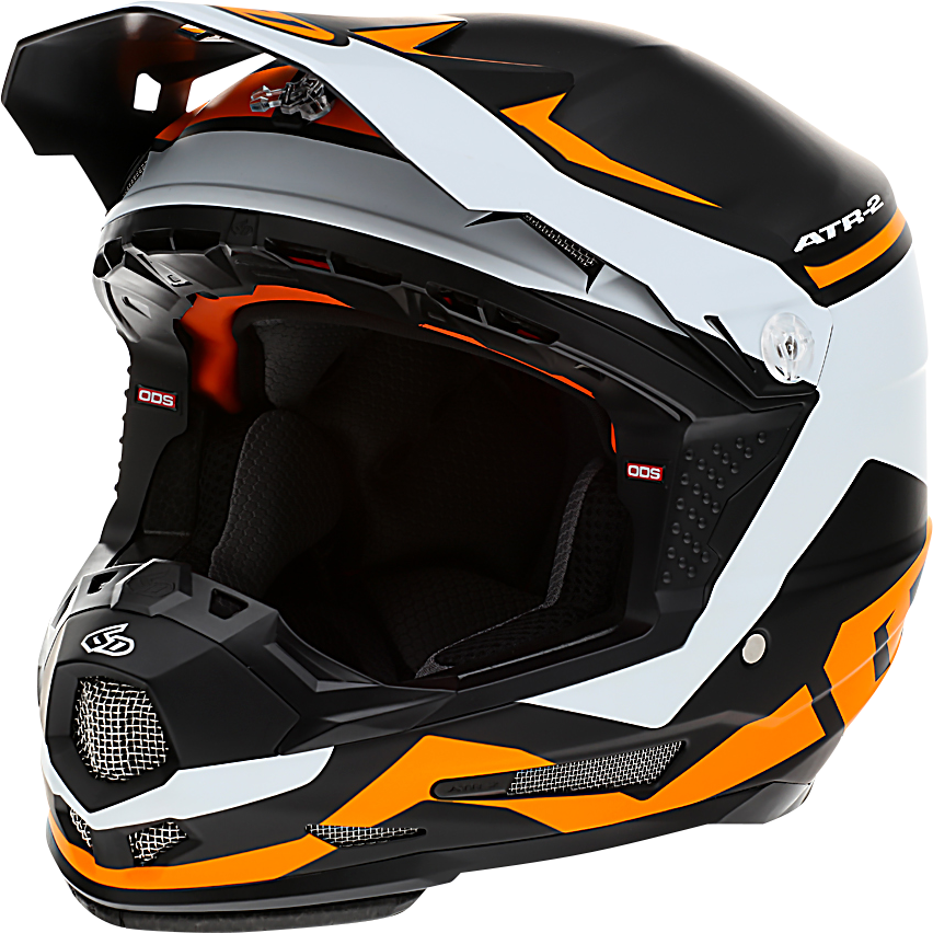 6D HELMETS | ATR-2Y Drive | Neon Orange | Small