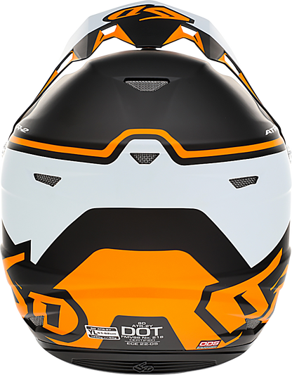 6D HELMETS | ATR-2Y Drive | Neon Orange | Small