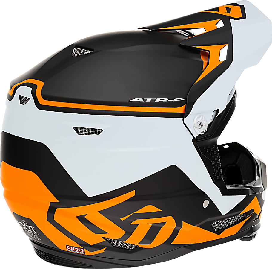 6D HELMETS | ATR-2Y Drive | Neon Orange | Small