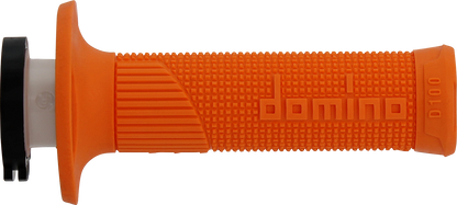 DOMINO D100 D-Lock Grips - Orange, Part Number D10046C4500A9-0