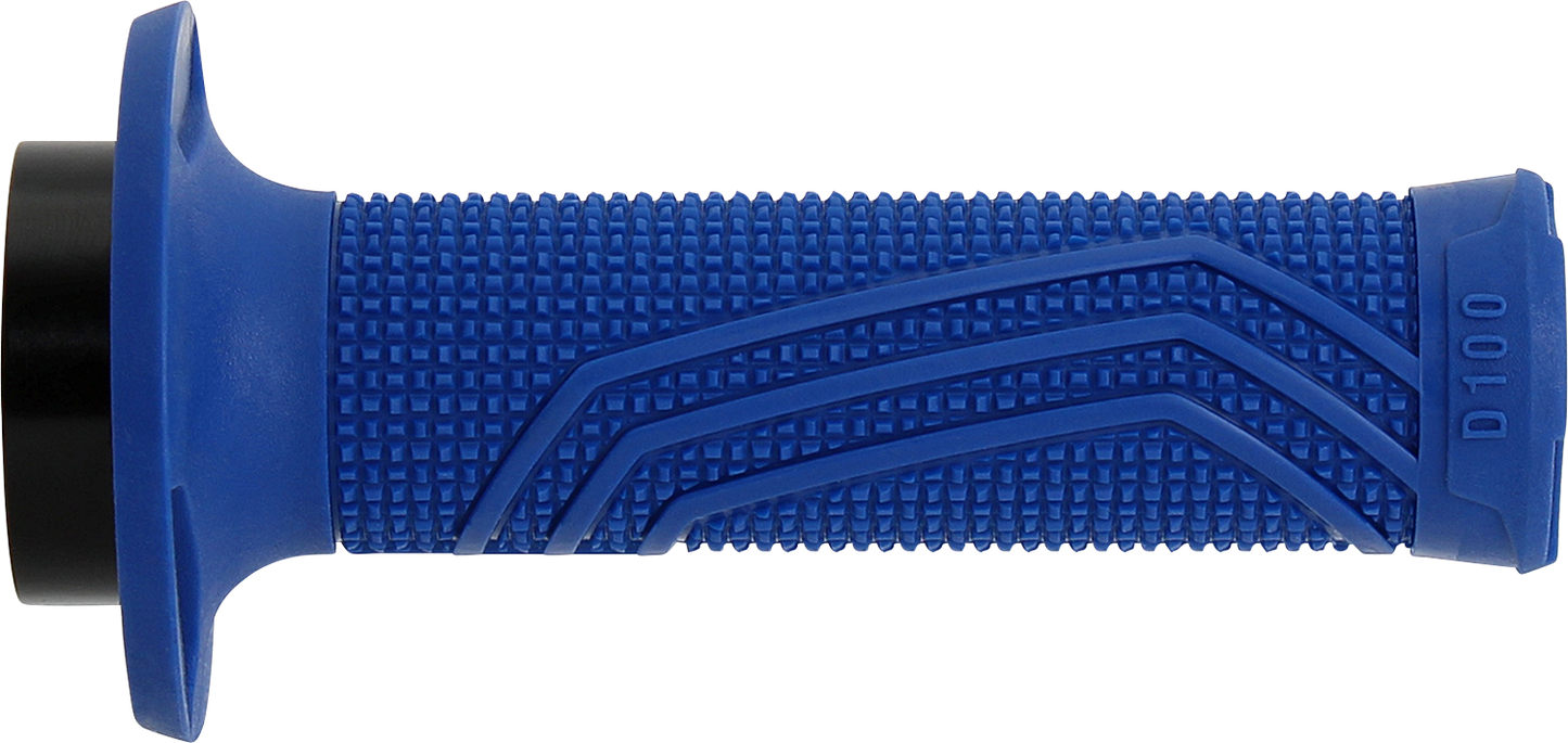 DOMINO D100 D-Lock Grips - Blue (Part Number: D10046C4800A9-0)