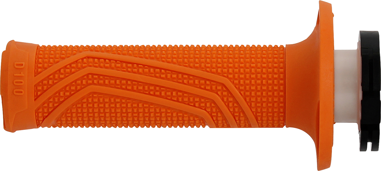 DOMINO D100 D-Lock Grips - Orange, Part Number D10046C4500A9-0