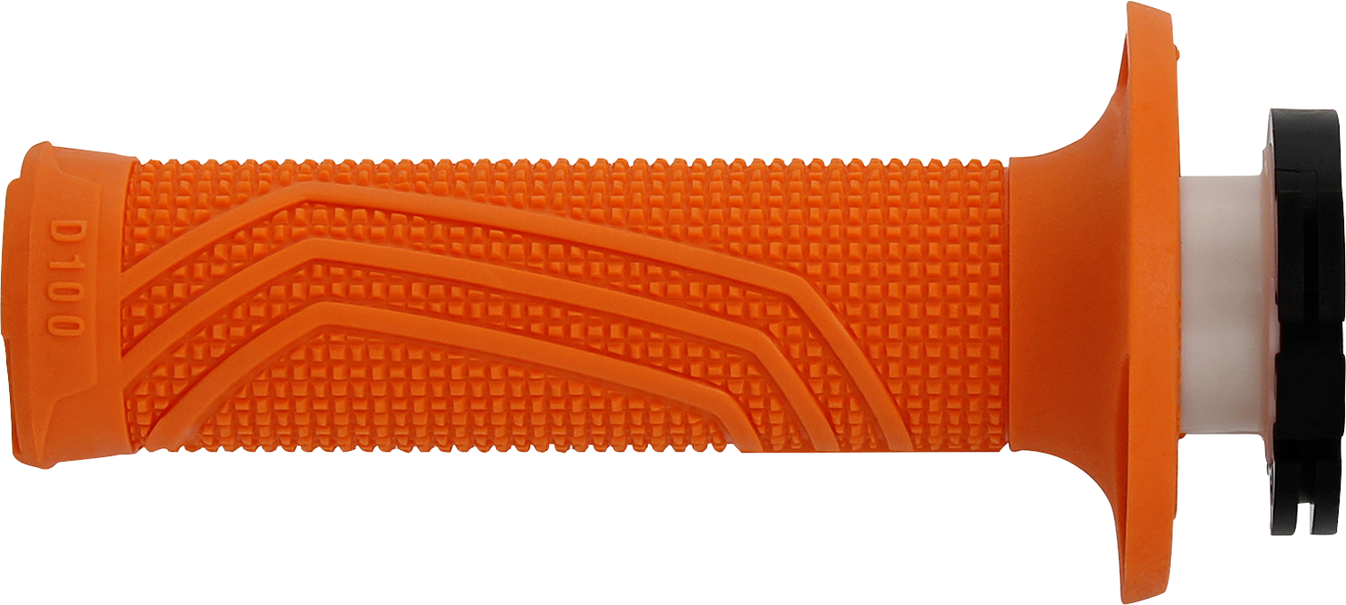 DOMINO D100 D-Lock Grips - Orange, Part Number D10046C4500A9-0