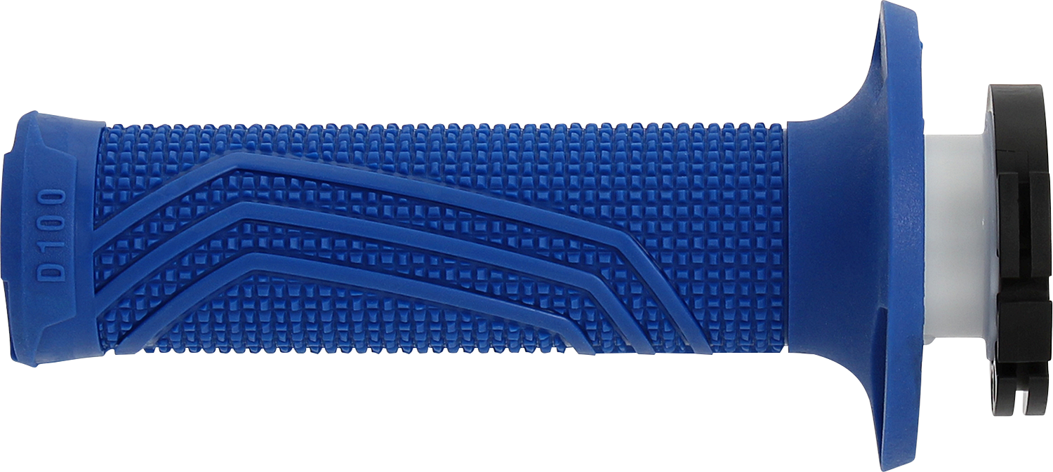DOMINO D100 D-Lock Grips - Blue (Part Number: D10046C4800A9-0)