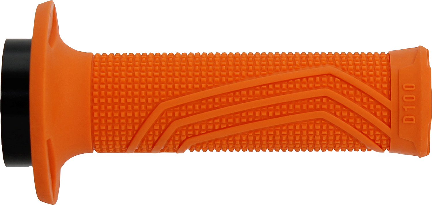 DOMINO D100 D-Lock Grips - Orange, Part Number D10046C4500A9-0