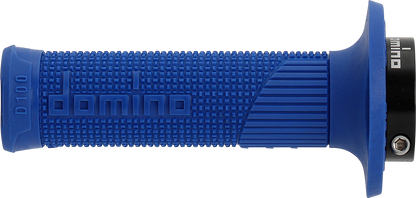 DOMINO D100 D-Lock Grips - Blue (Part Number: D10046C4800A9-0)