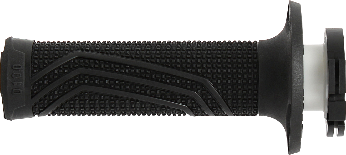 DOMINO D100 D-Lock Grips - Black (Part Number: D10046C4000A9-0)
