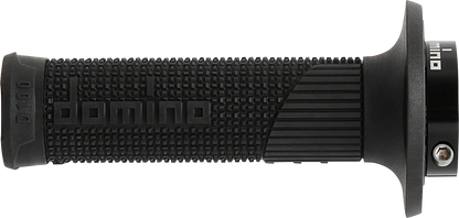 DOMINO D100 D-Lock Grips - Black (Part Number: D10046C4000A9-0)