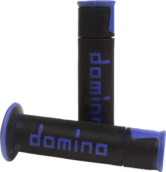 G2 ERGONOMICS CORP. A450 Grips - Domino - Black/Blue A45041C4840B7-0