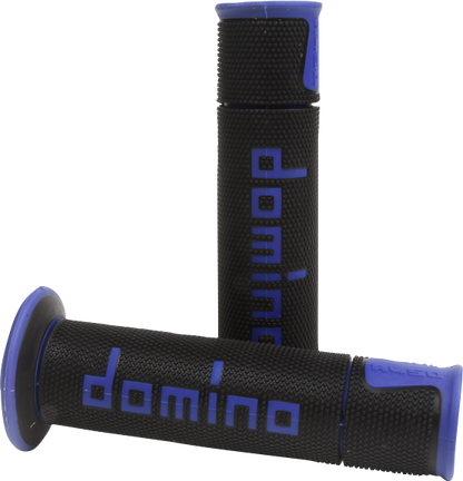 G2 ERGONOMICS CORP. A450 Grips - Domino - Black/Blue A45041C4840B7-0