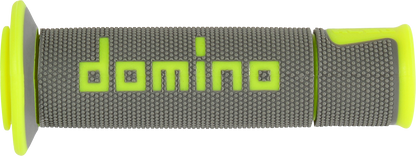 G2 ERGONOMICS CORP. A450 Grips - Domino - Gray/Fluorescent Yellow A45041C5052B7-0