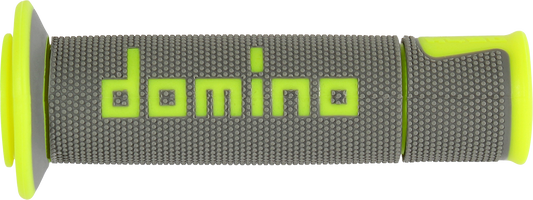 G2 ERGONOMICS CORP. A450 Grips - Domino - Gray/Fluorescent Yellow A45041C5052B7-0