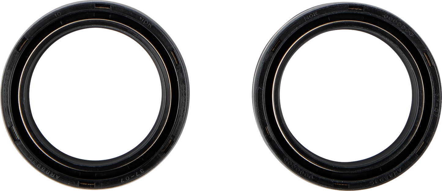 MOOSE OFFROAD Fork Oil Seal Set - 37 mm Replacement for Japanese Suspension Forks
