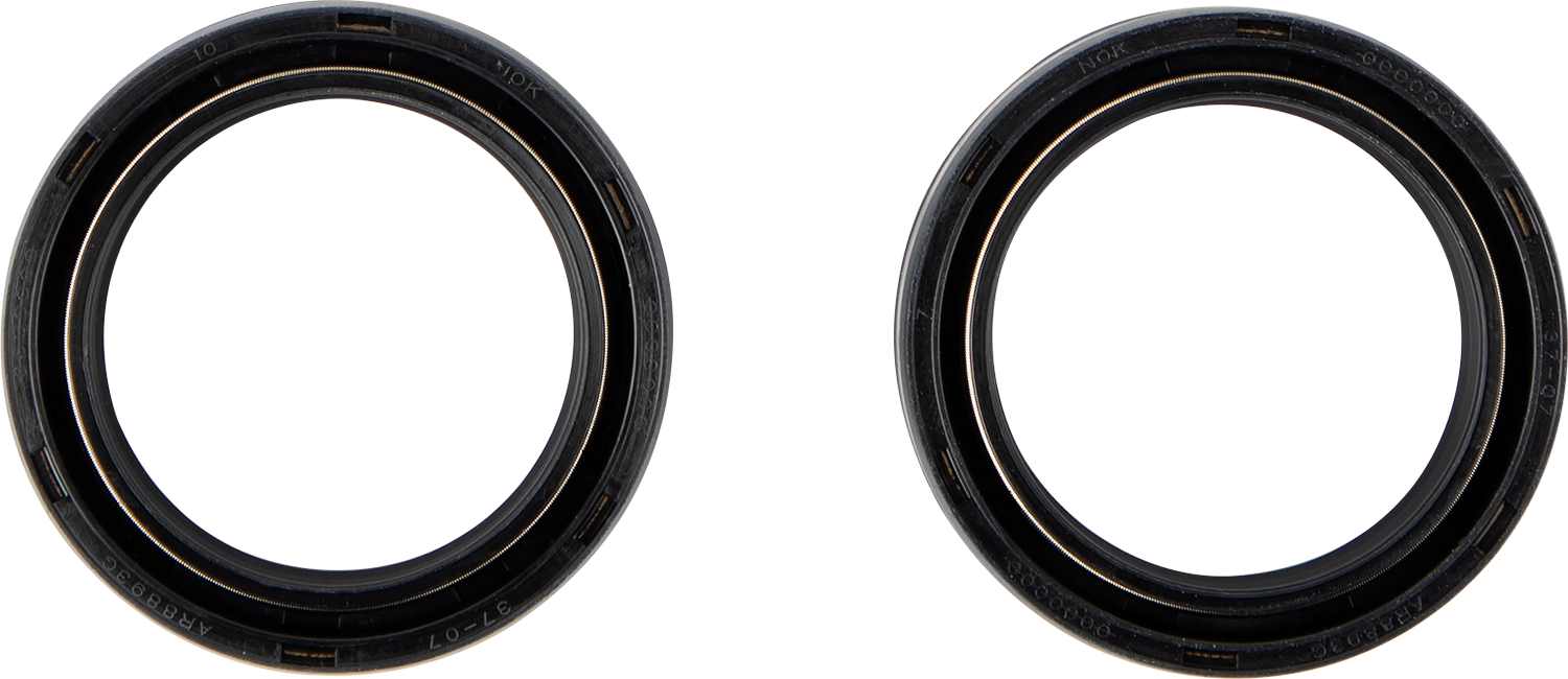 MOOSE OFFROAD Fork Oil Seal Set - 37 mm Replacement for Japanese Suspension Forks