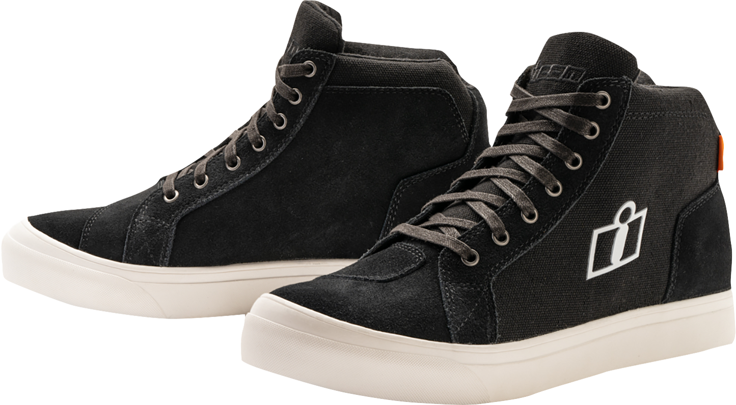 ICON Carga Boots - Classic US 8 with Genuine Leather Upper and D30® Ankle Inserts