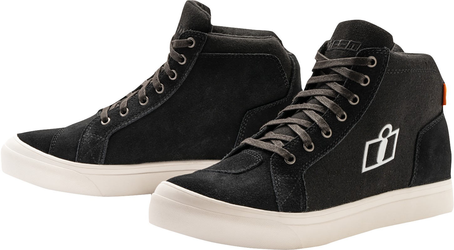 ICON Carga Boots - Classic US 8 with Genuine Leather Upper and D30® Ankle Inserts