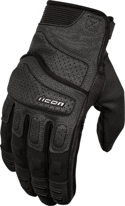 ICON Women's Superduty3™ Gloves - Black Large - Part No. 3302-0921