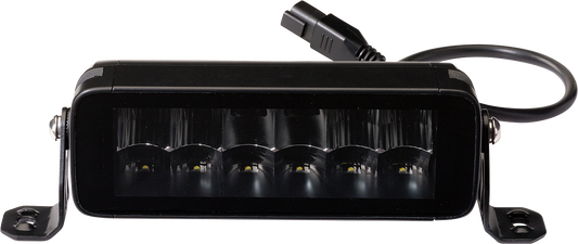 Moose Offroad 7-Inch Black LED Light Bar MSE-BLB7 with Combo Beam and Mounting Kit