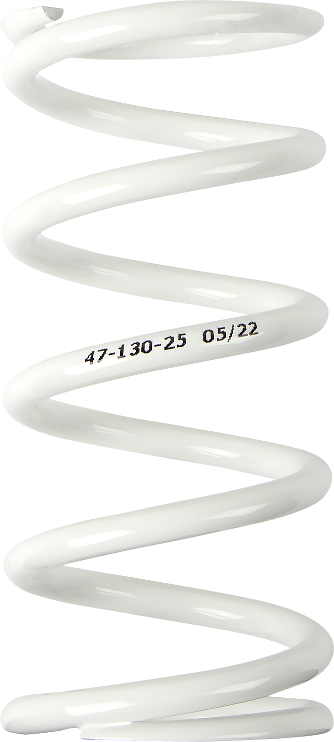 MOOSE OFFROAD Shock Spring 1312-0941 - 47mm OD, 25 N/mm Rate, White